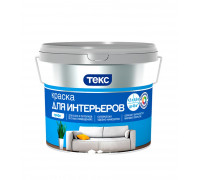 Краска водно-дисперсионная интерьерная Текс Профи белая основа А 4,5 л