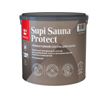Термостойкий состав для сауны Tikkurila Supi Sauna Protect 2,7 л