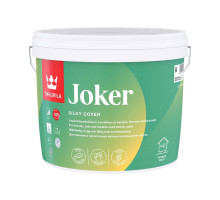 Краска водно-дисперсионная Tikkurila Joker моющаяся белая основа А 2,7 л