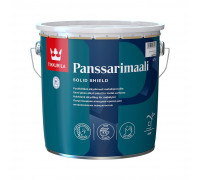 Эмаль для металлических крыш Tikkurila Panssarimaali белая основа А полуглянцевая 2,7 л