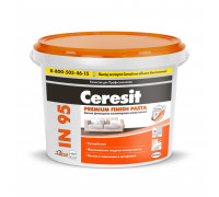 Шпаклевка полимерная Ceresit IN 95 белая 5 кг