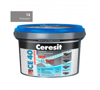 Затирка Ceresit CE 40 aquastatic 13 антрацит 2 кг