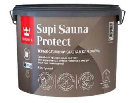 Новый защитный термостойкий состав для сауны Tikkurila Supi Sauna Protect и новый лак Tikkurila Paneeli-Assa Expert